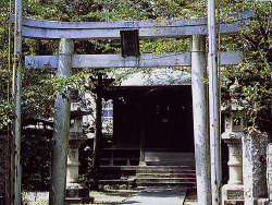 弥勒にある水神社の写真