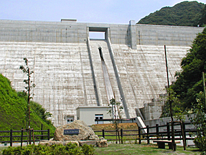 青野大師生活貯水池の写真