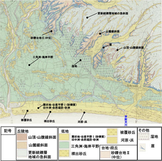 地形分類図