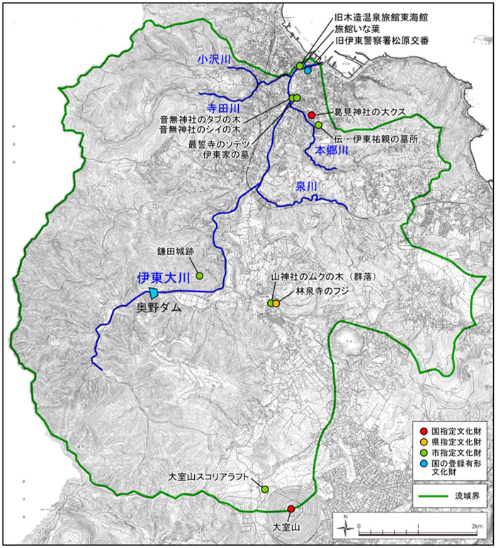 文化財位置図