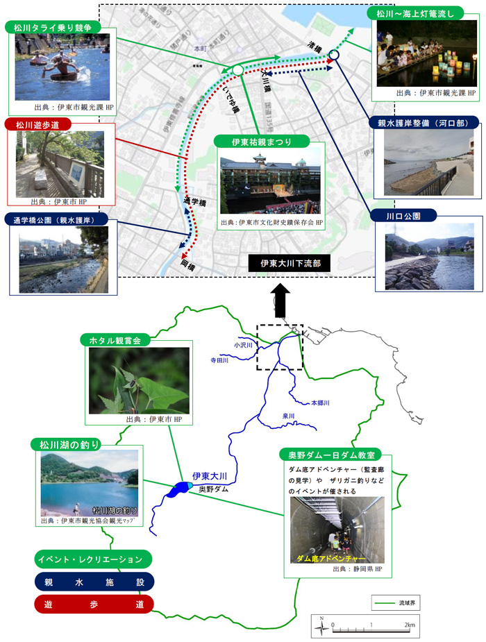 イベント・親水利用位置図