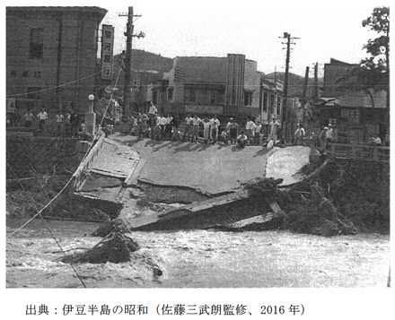 流出した大川橋