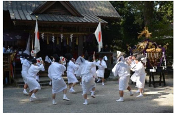 伊東の鹿島踊り（湯川地区）