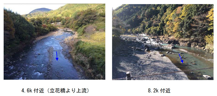 中流部の状況(2)