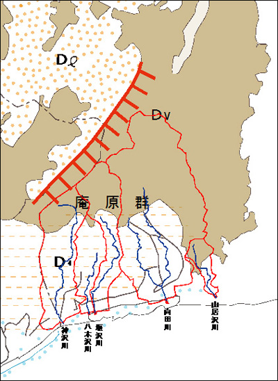 表層地質図の画像