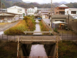 国道1号上流の写真