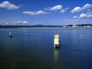 永島地区（ながしまちく）の写真