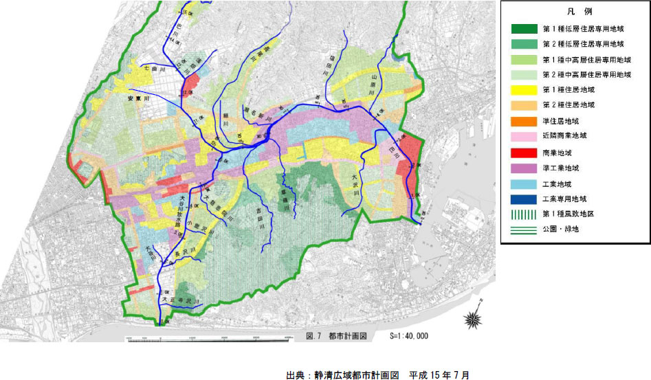 都市計画図